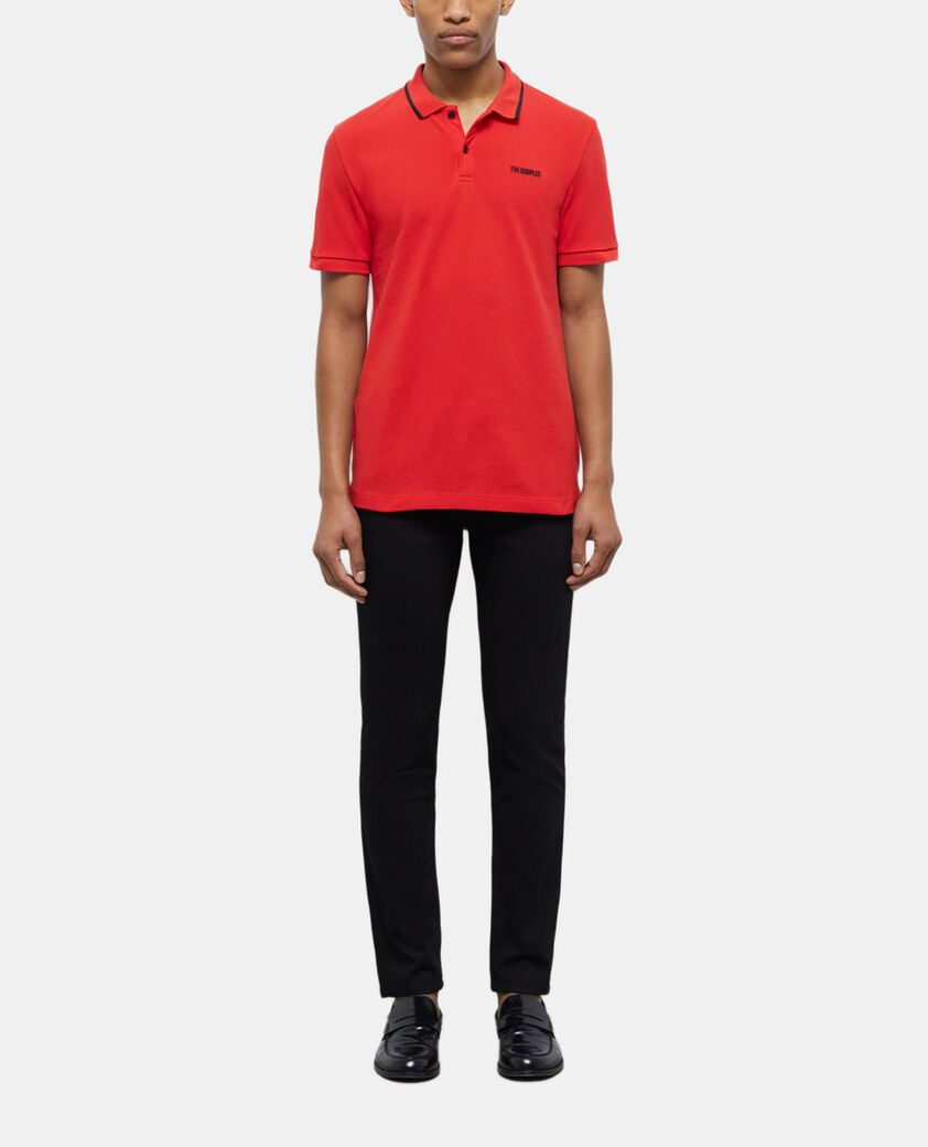 The Kooples HOMME RED polo rouge