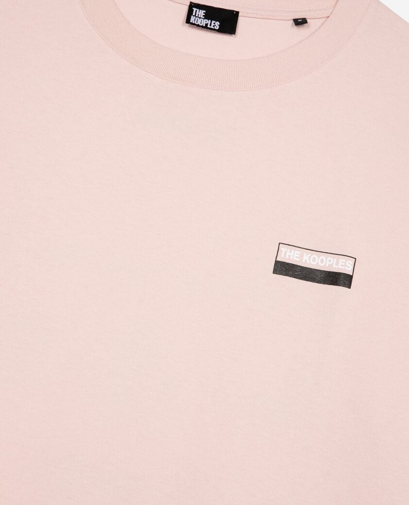 The Kooples HOMME LILA t-shirt à sérigraphie rose