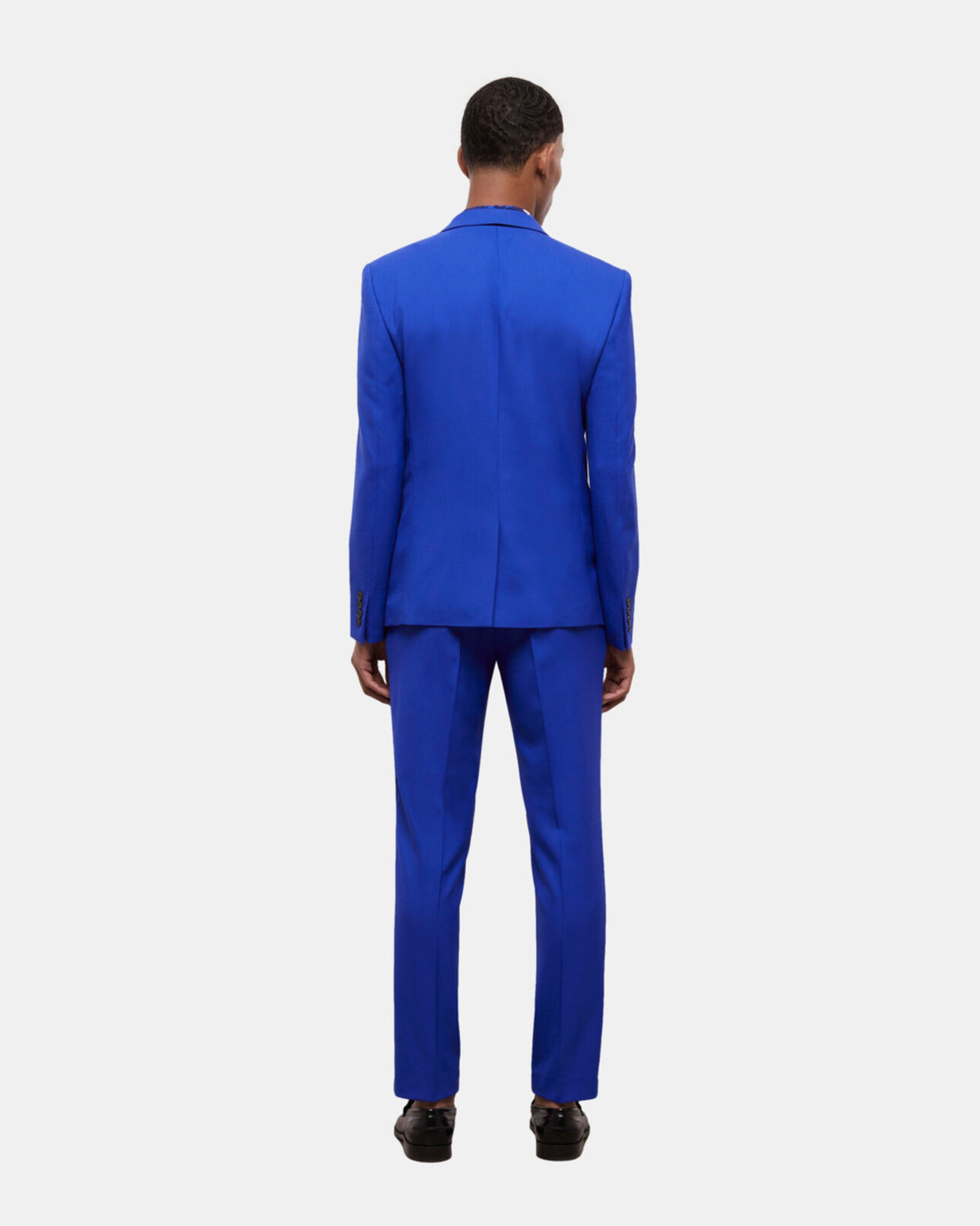 The Kooples HOMME BLUE BRUT veste de costume bleue