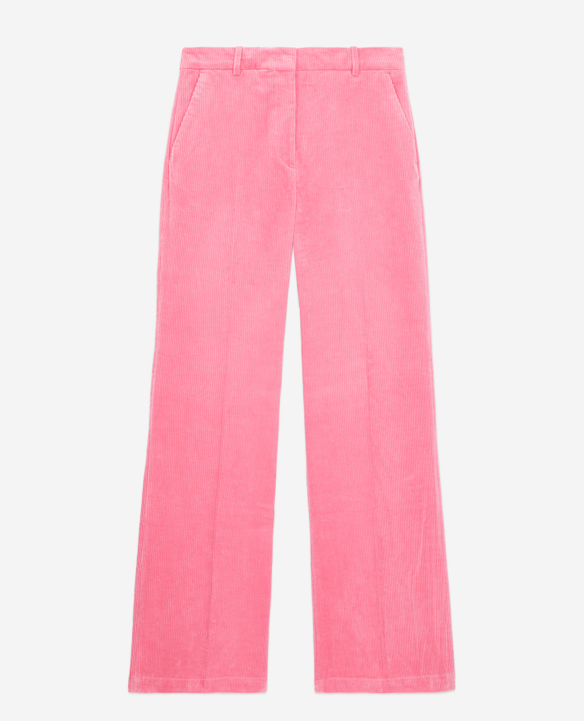 Pink corduroy trousers, OLD PINK, hi-res image number null