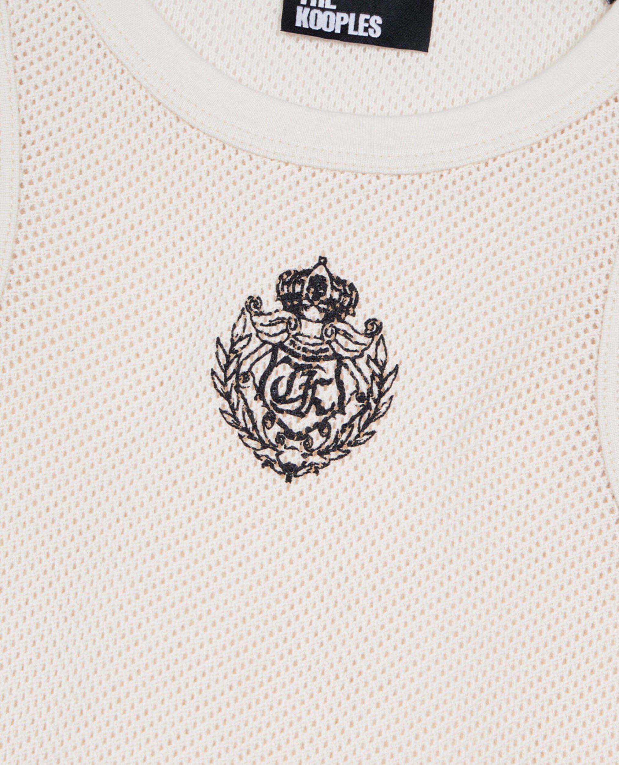 Blazon ecru tank top, ECRU, hi-res image number null