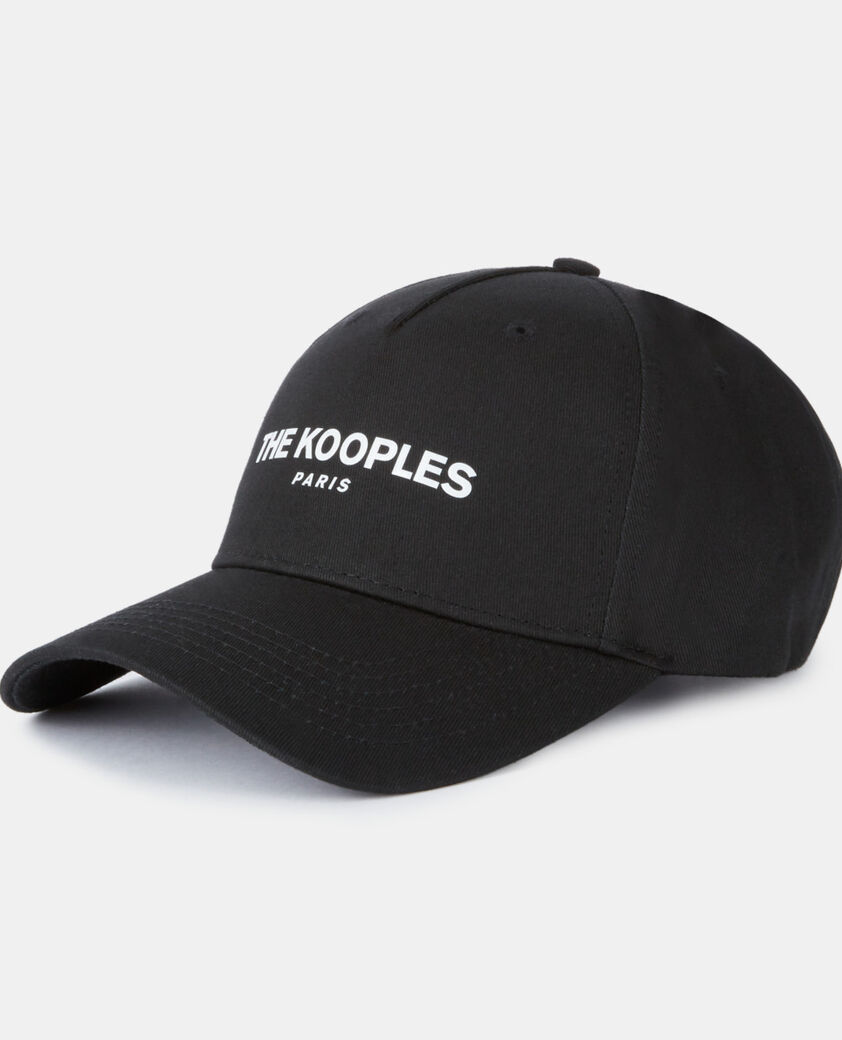 The Kooples HOMME BLACK WHITE casquette logo noire