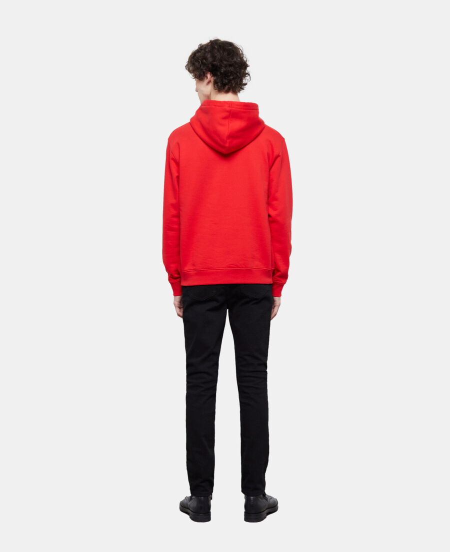 sweatshirt logo the kooples rouge
