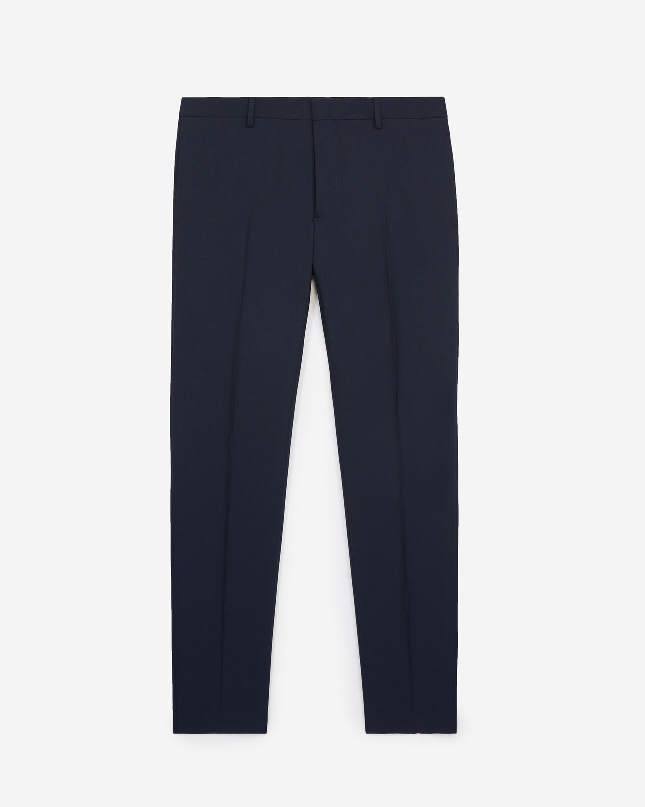The Kooples HOMME DARK NAVY pantalon costume laine slim bleu marine
