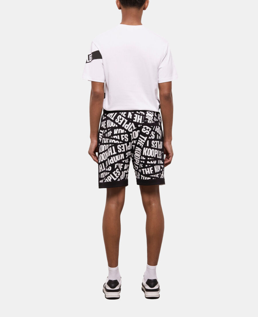 shorts with tape logo