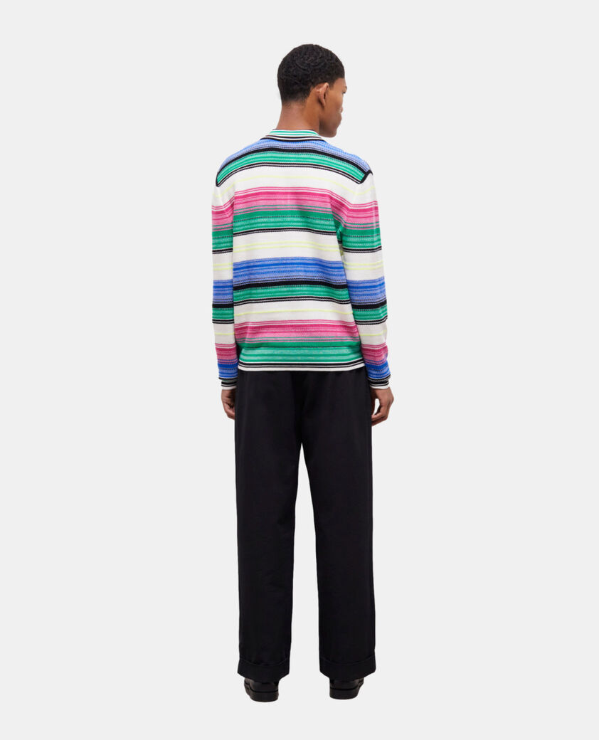 The Kooples H null wool printed sweater