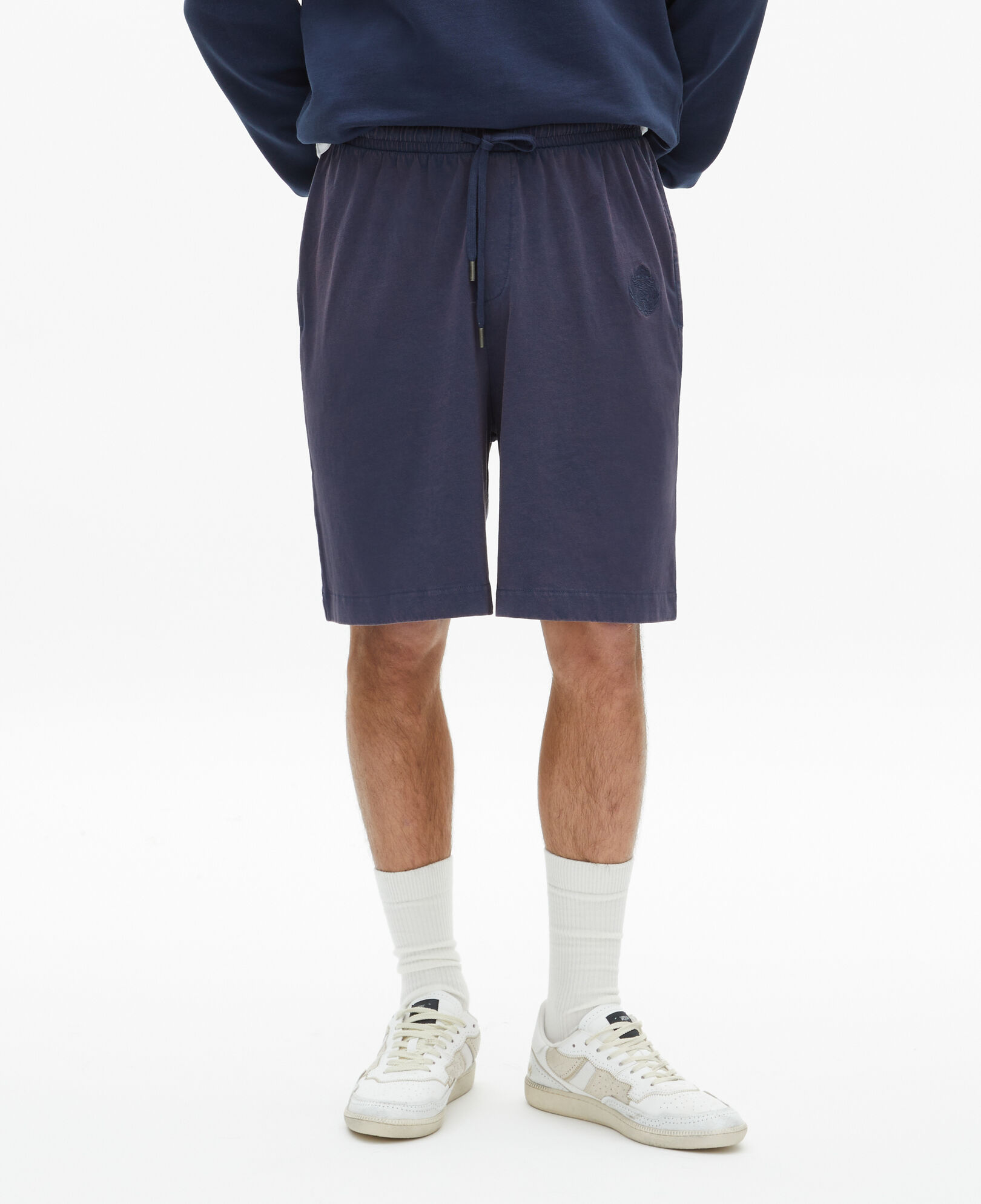 The Kooples MEN DARK NAVY blue shorts