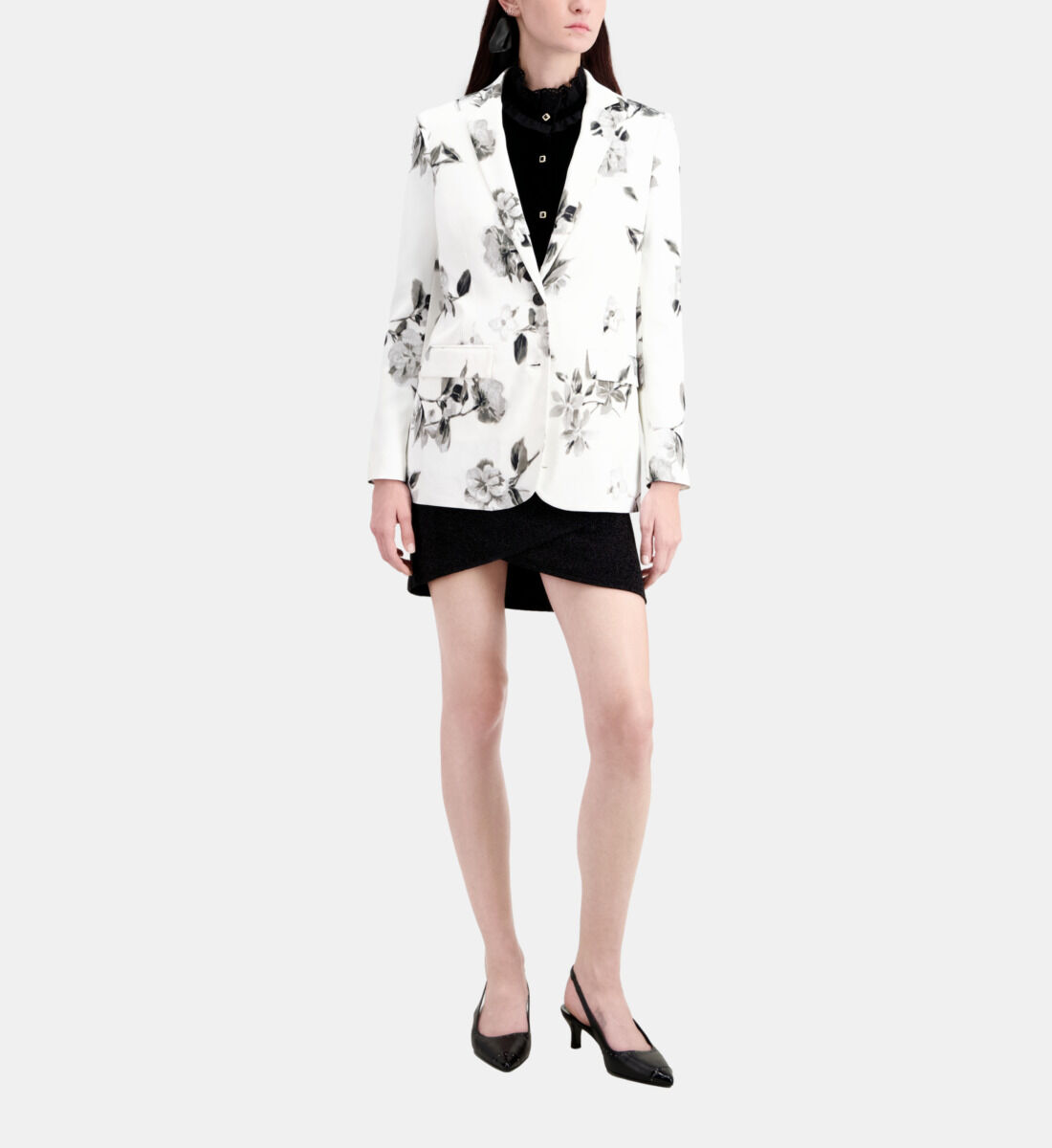 Printed blazer suit online