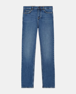 The Kooples MEN BLUE DENIM blue slim-fit jeans