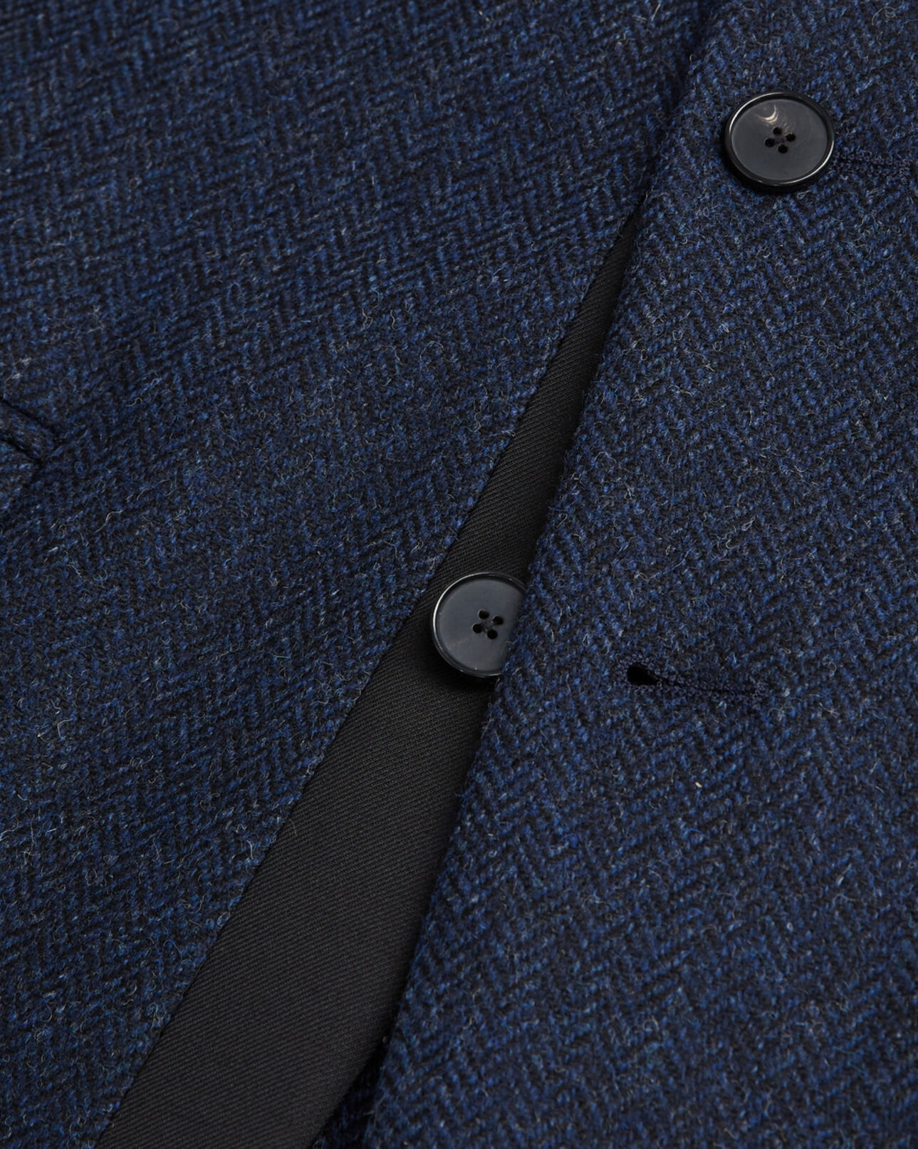 The Kooples MEN NAVY blue patterned wool jacket
