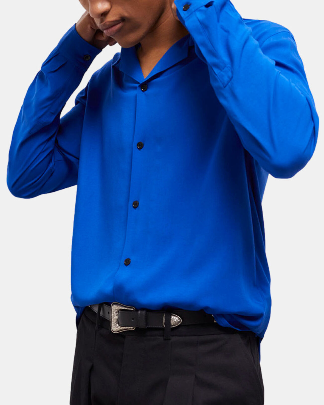 The Kooples HOMME BLUE chemise bleue