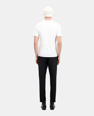 The Kooples HERREN WHITE weißes t-shirt mit rock eagle-siebdruck