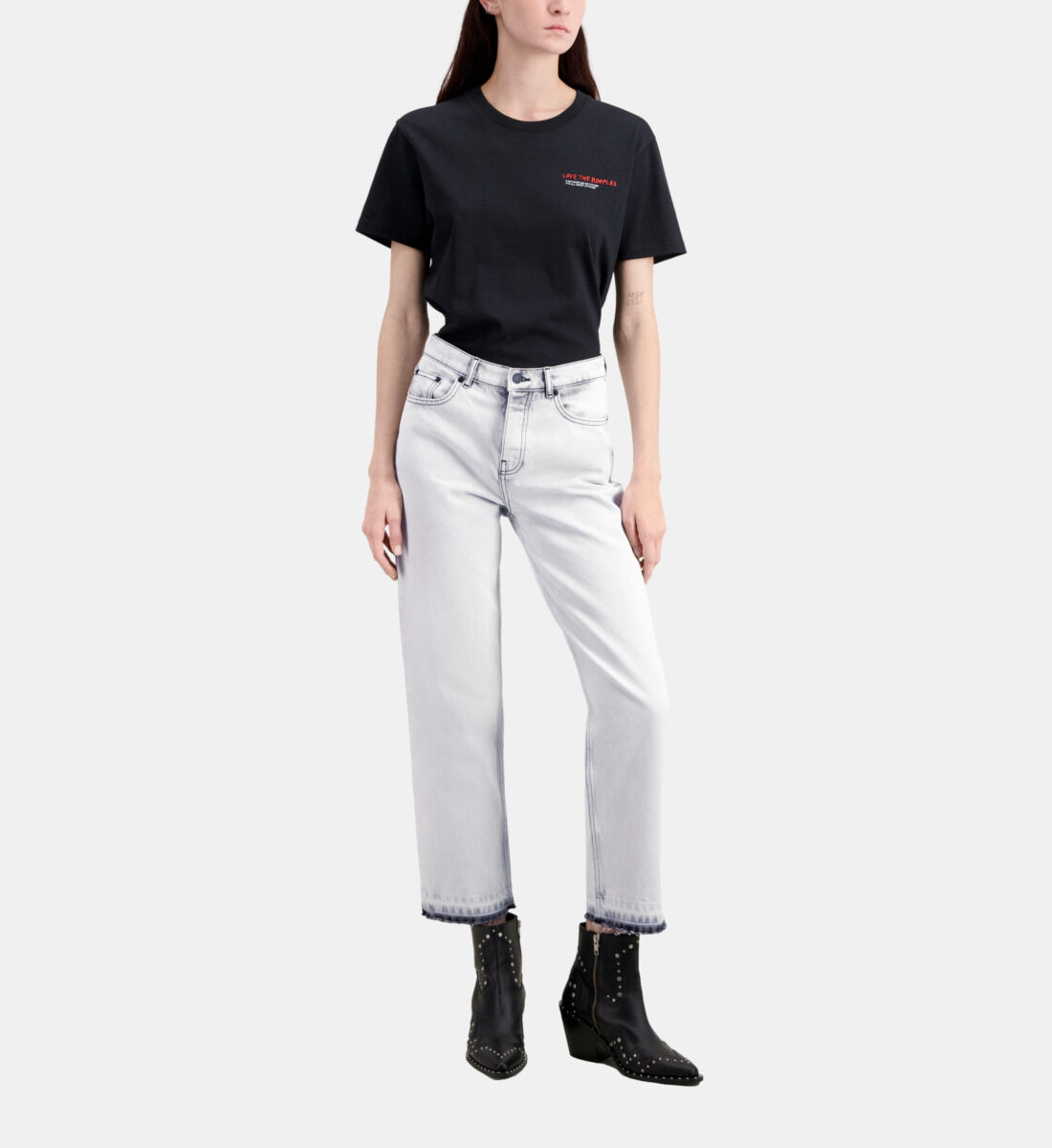Bleached white jeans 2025