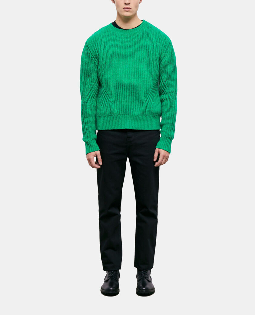 The Kooples HERREN GREEN grüner strickpullover