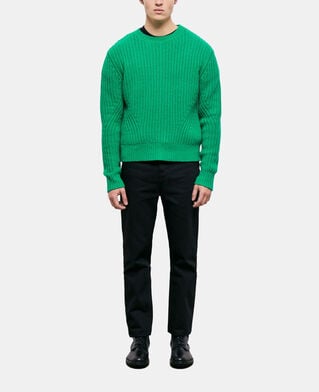 The Kooples HERREN GREEN grüner strickpullover