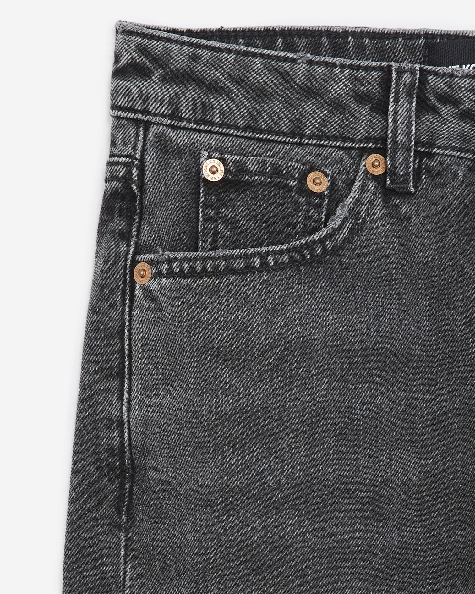 Faded black jeans with side pockets, BLACK WASHED, hi-res image number null