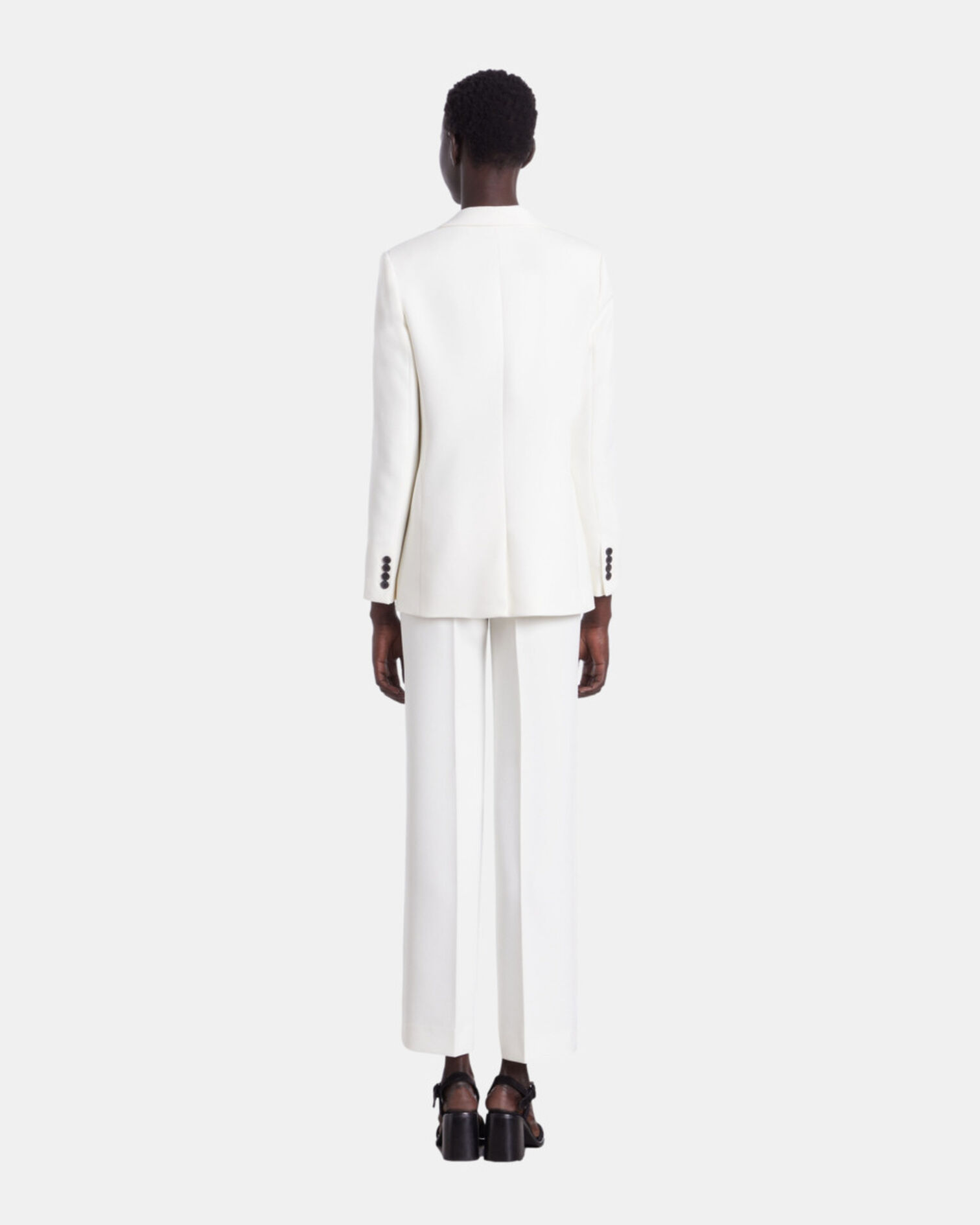 White suit jacket, ECRU, hi-res image number null