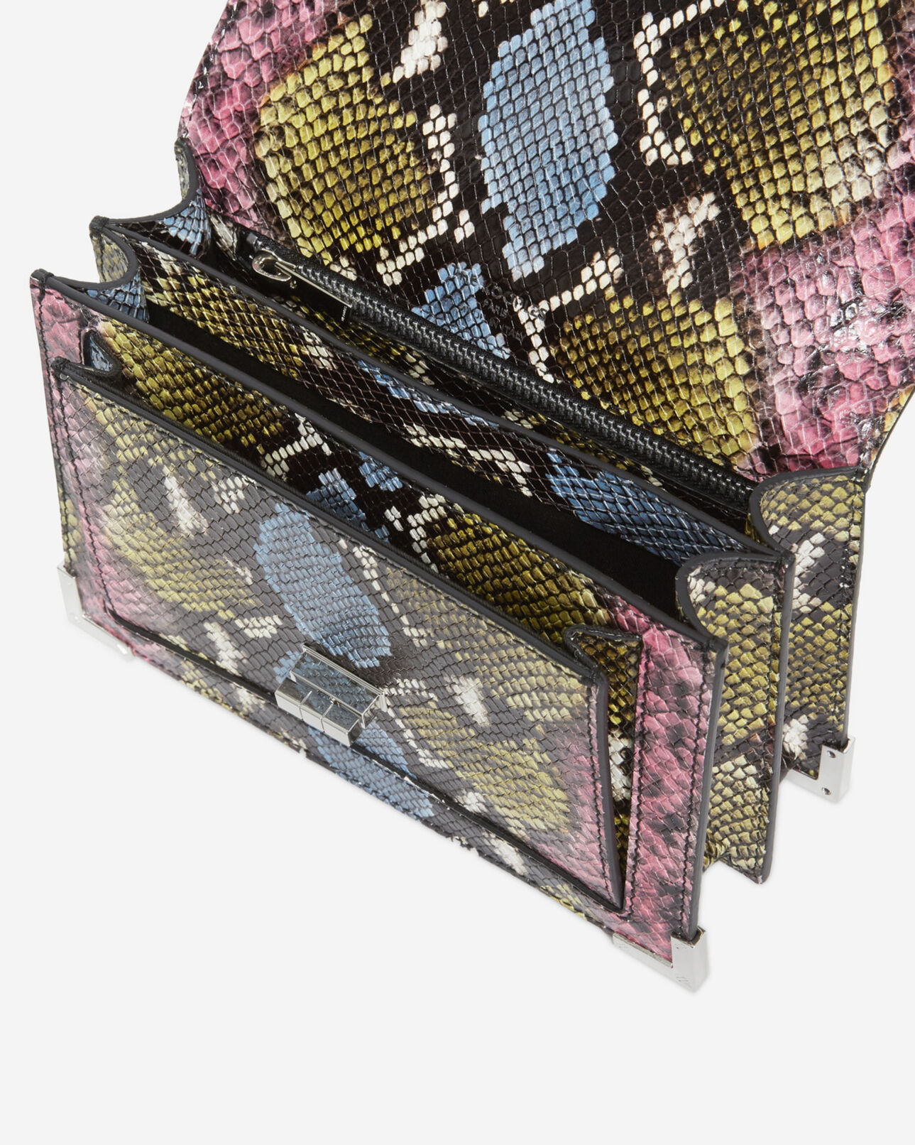 The Kooples WOMEN MULTICOLOR small emily bag in multicolored leather