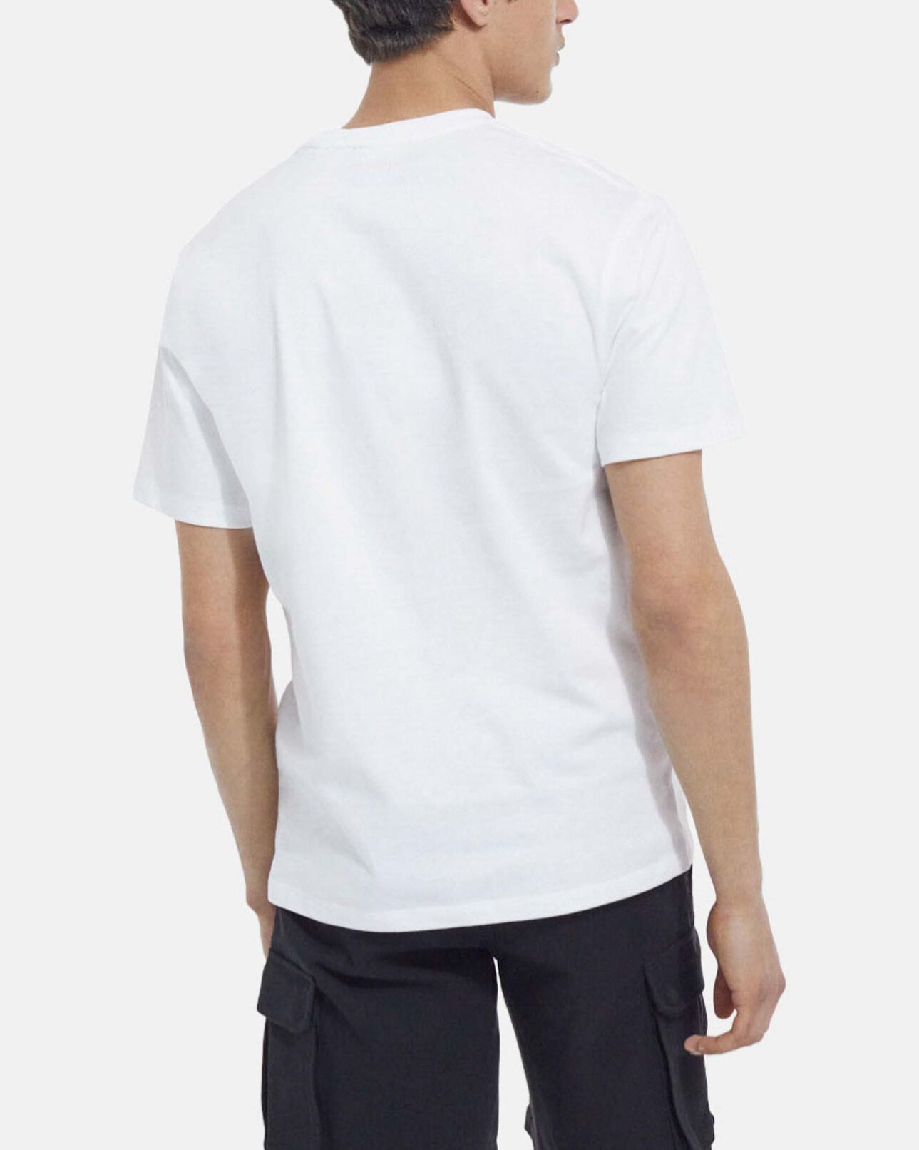 The Kooples MEN WHITE white printed t-shirt with skull and flowers