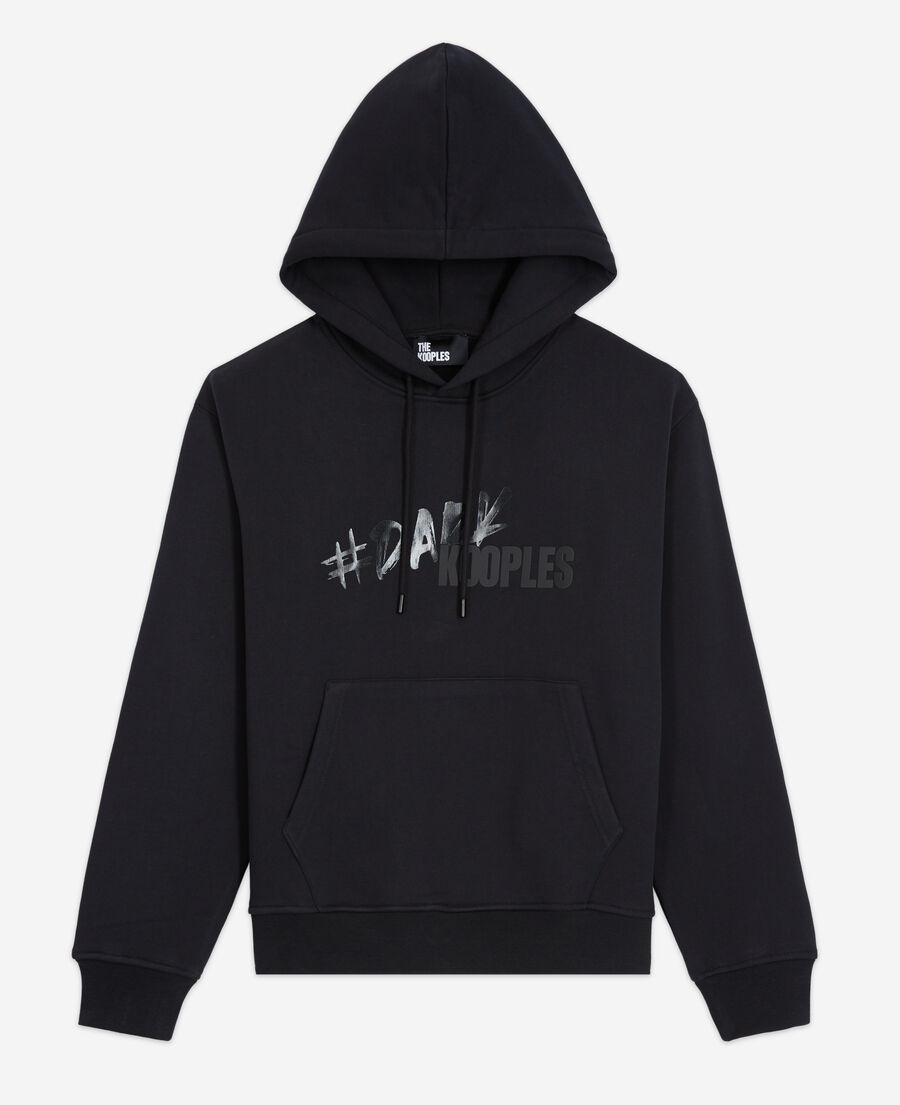 black sweatshirt with the kooples logo
