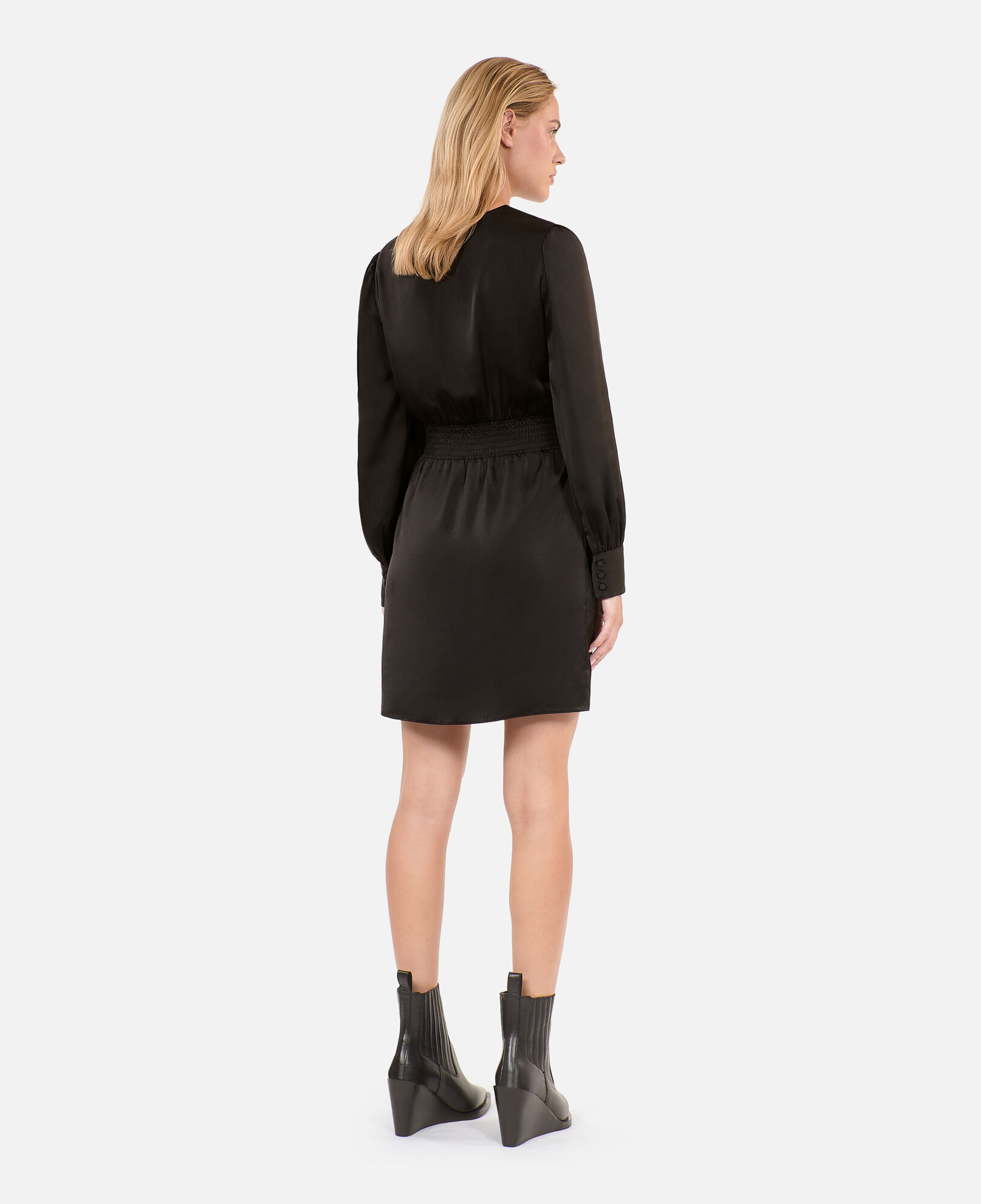 The Kooples WOMEN BLACK short black dress