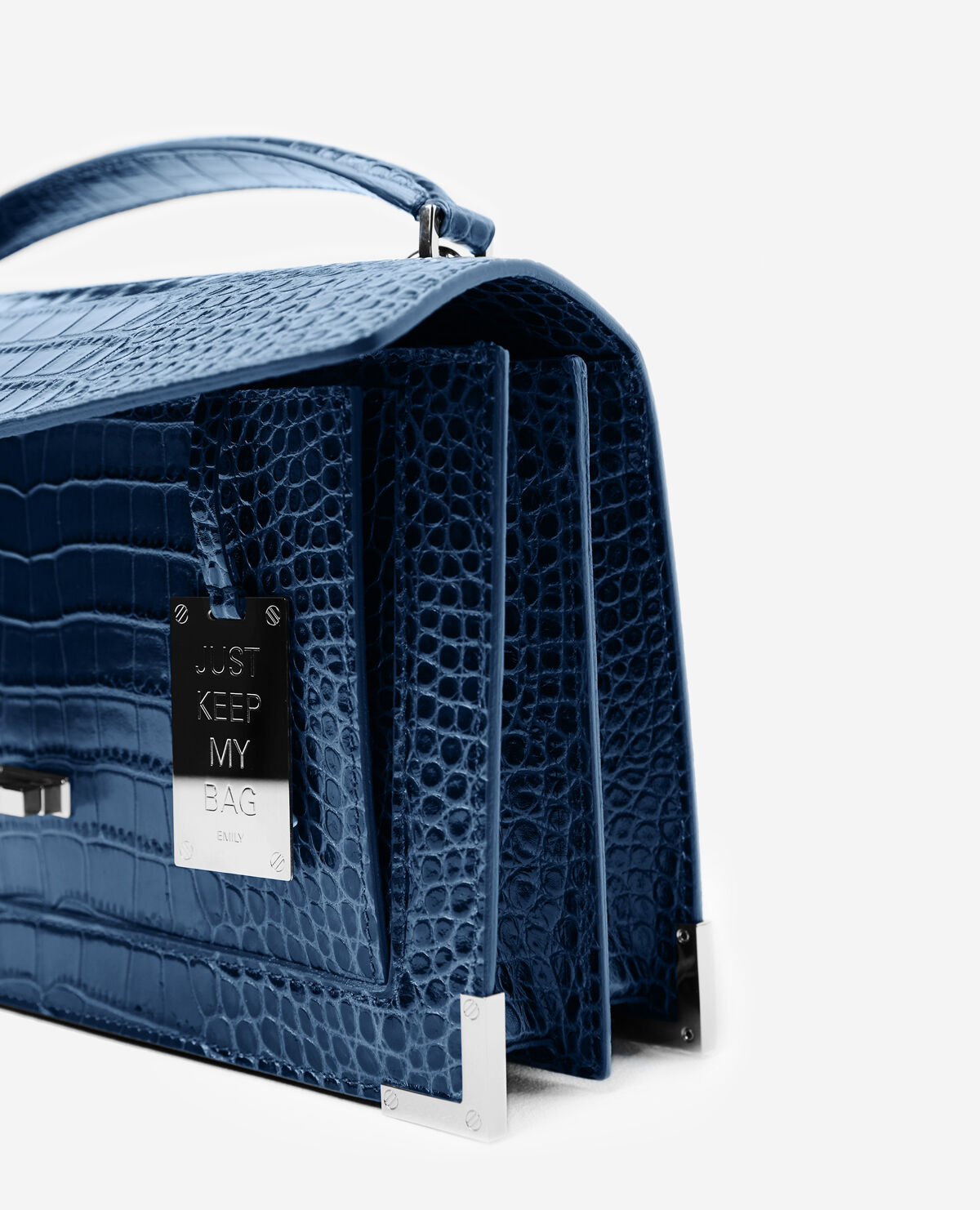 Sac emily the kooples hot sale croco