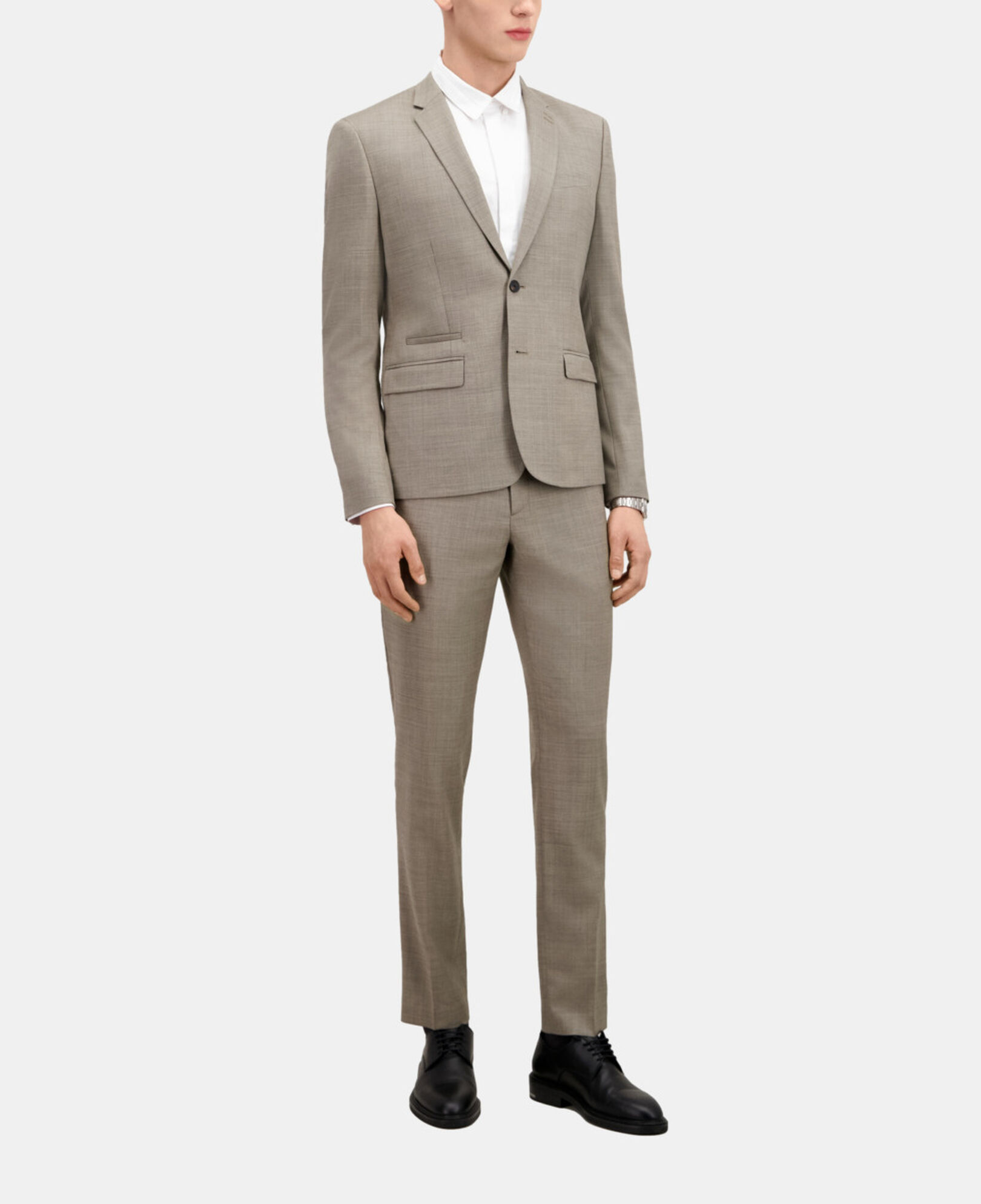 The Kooples HOMBRE BEIGE chaqueta traje beige lana