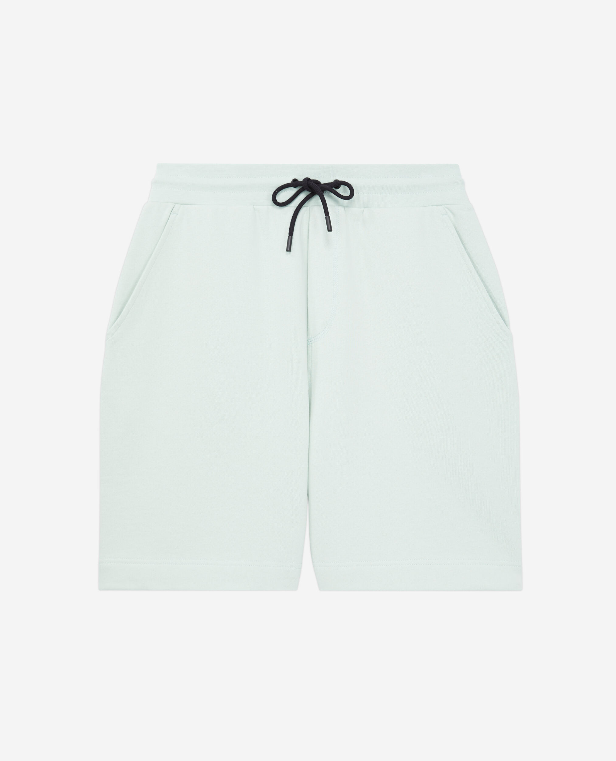 Green cotton shorts, OCEAN, hi-res image number null