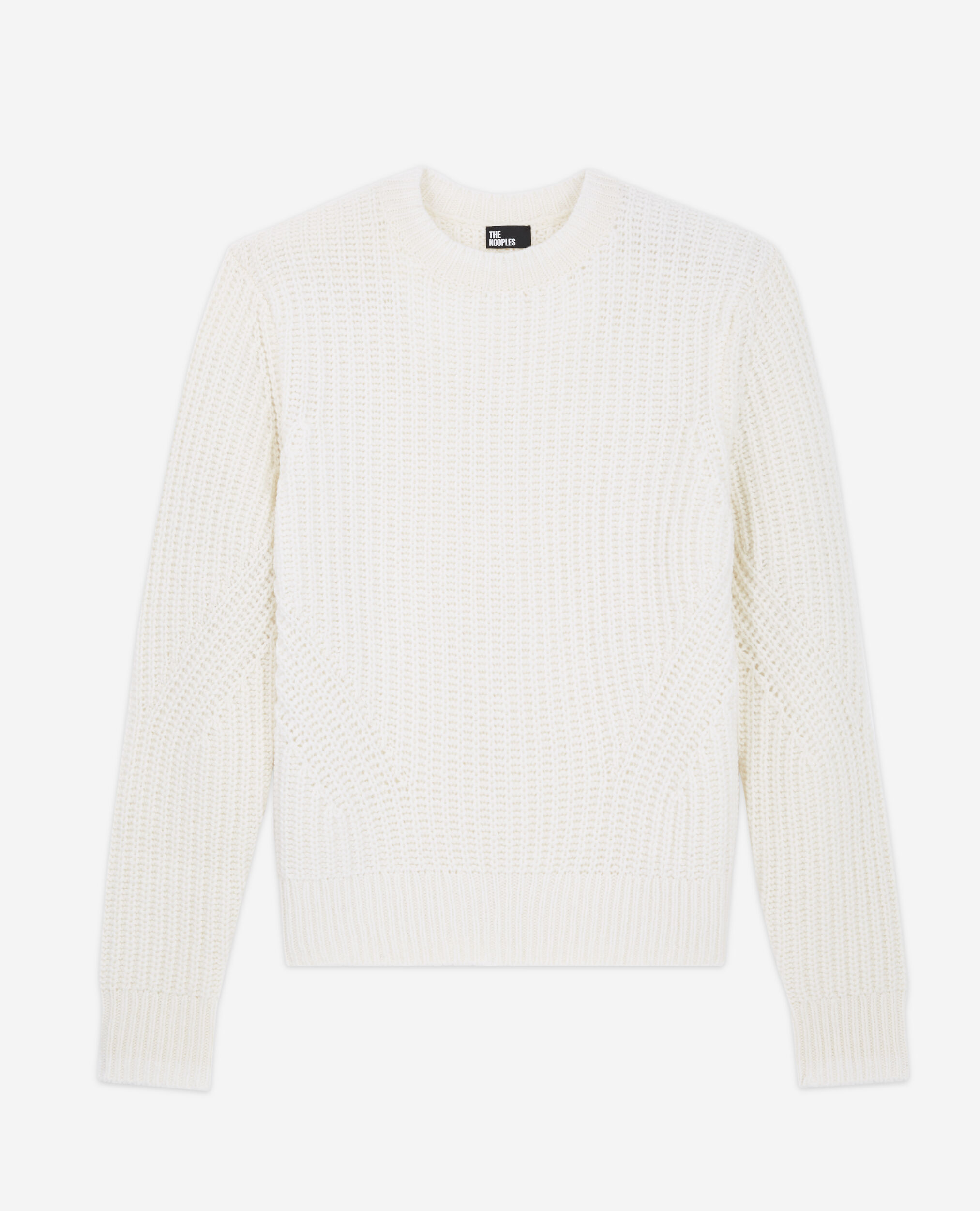 Jersey punto cheap blanco hombre