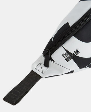 The Kooples MIXTA BLACK / WHITE riñonera logotipo the kooples