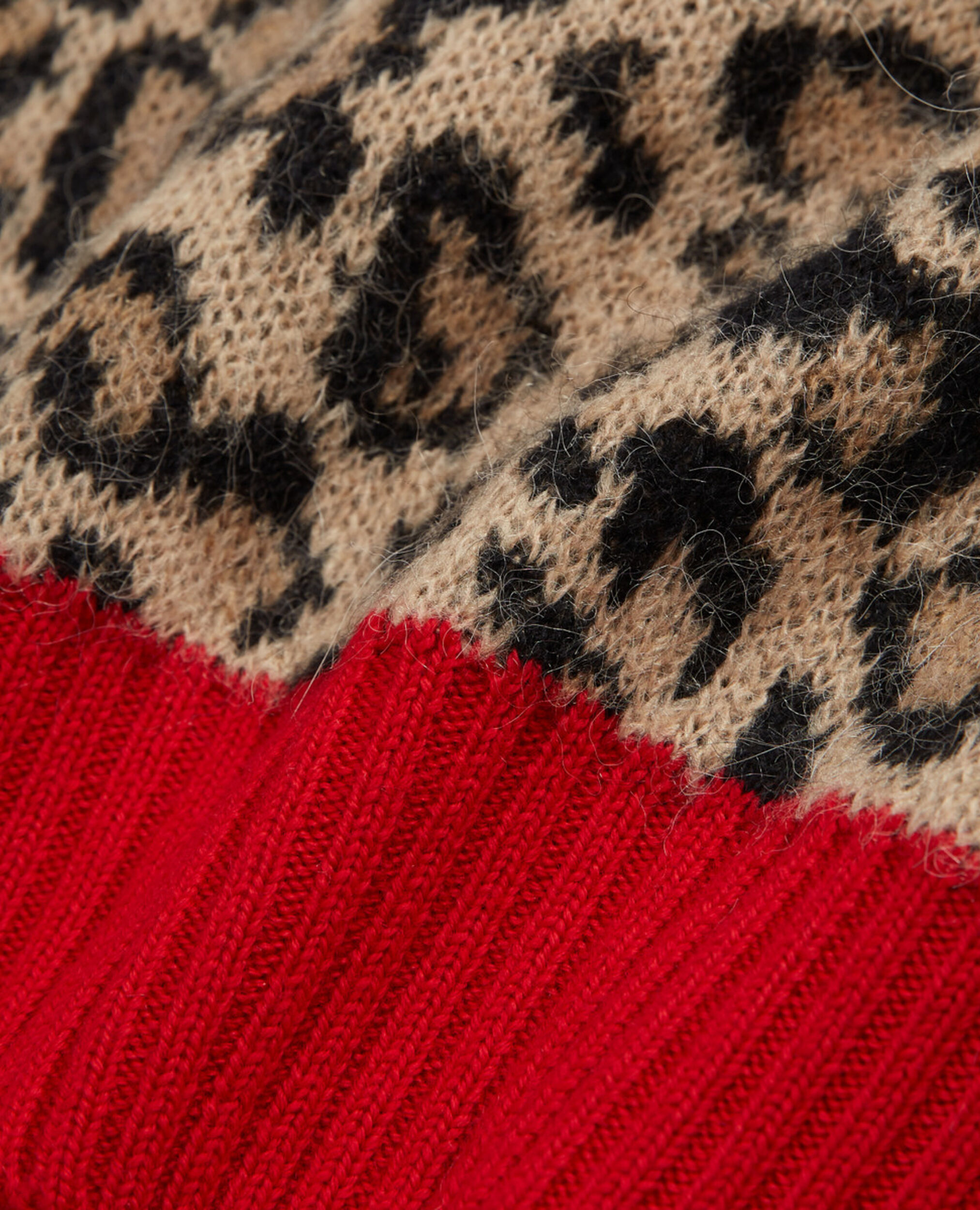 Leopard print sweater, LEOPARD, hi-res image number null