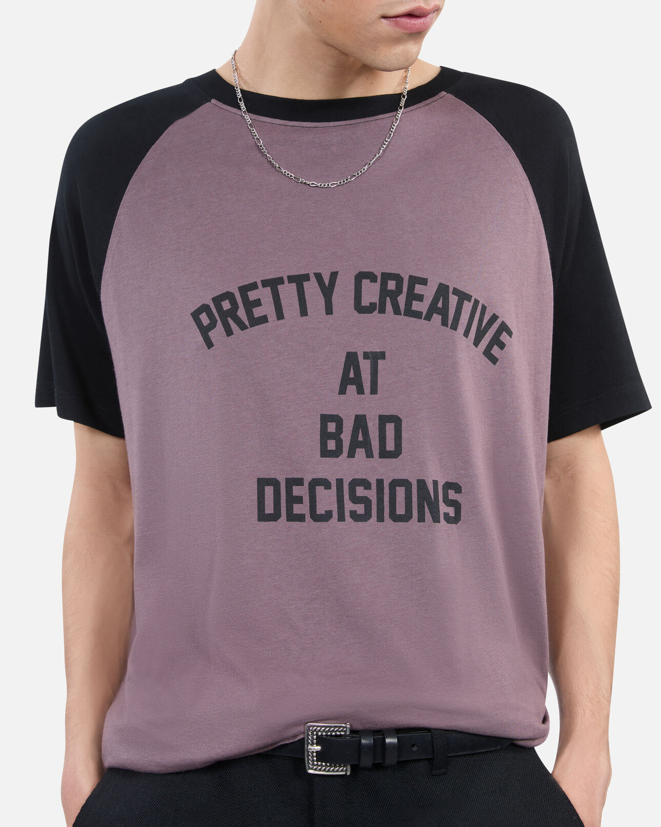 The Kooples H BROWN brown screen printed t-shirt