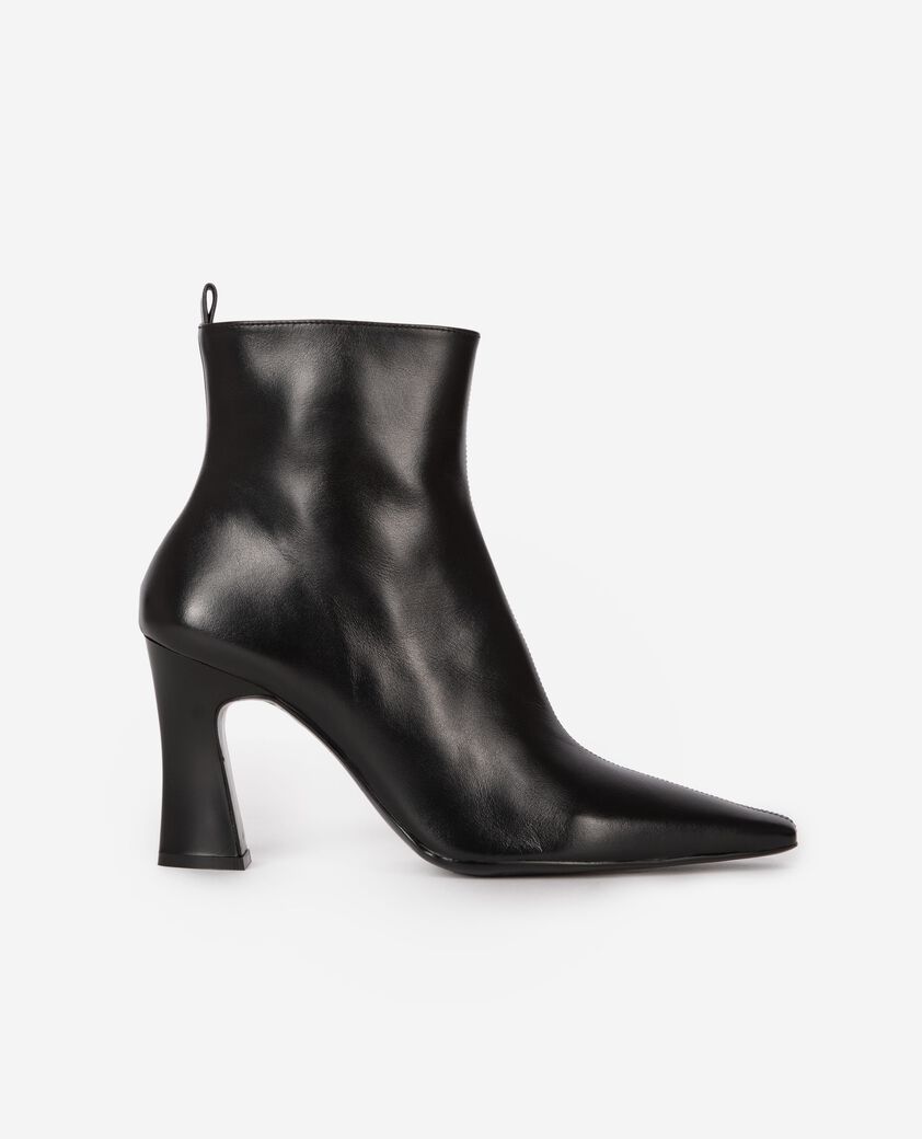 The Kooples DAMEN BLACK schwarze lederstiefel