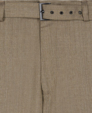 The Kooples H BROWN light brown wool suit trousers