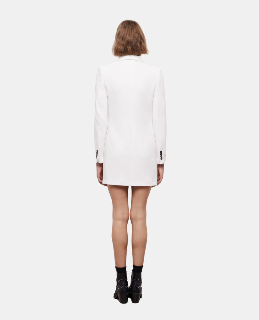 The Kooples FEMME ECRU robe courte écrue