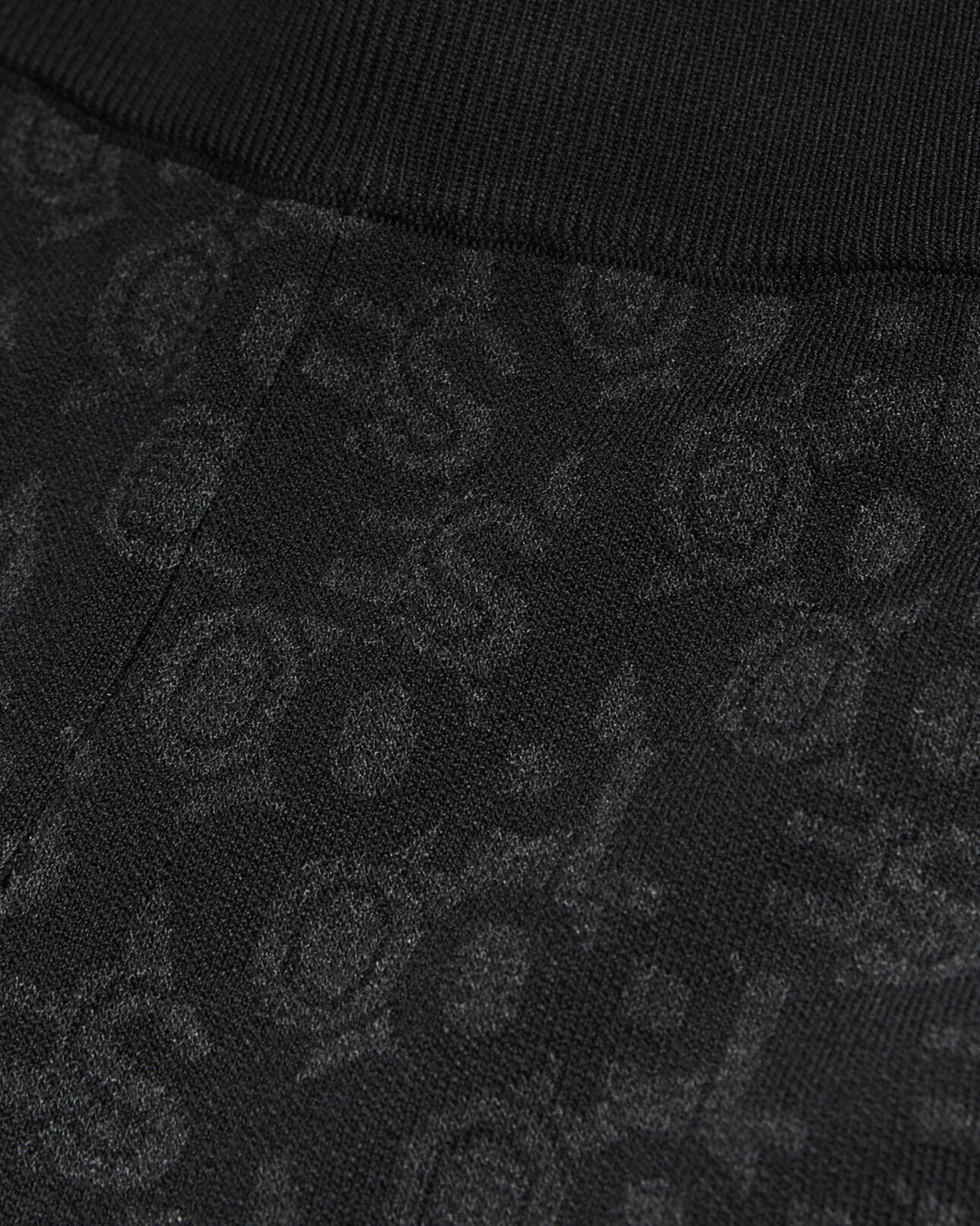 The Kooples FEMME BLACK DARK GREY legging logo the kooples noir