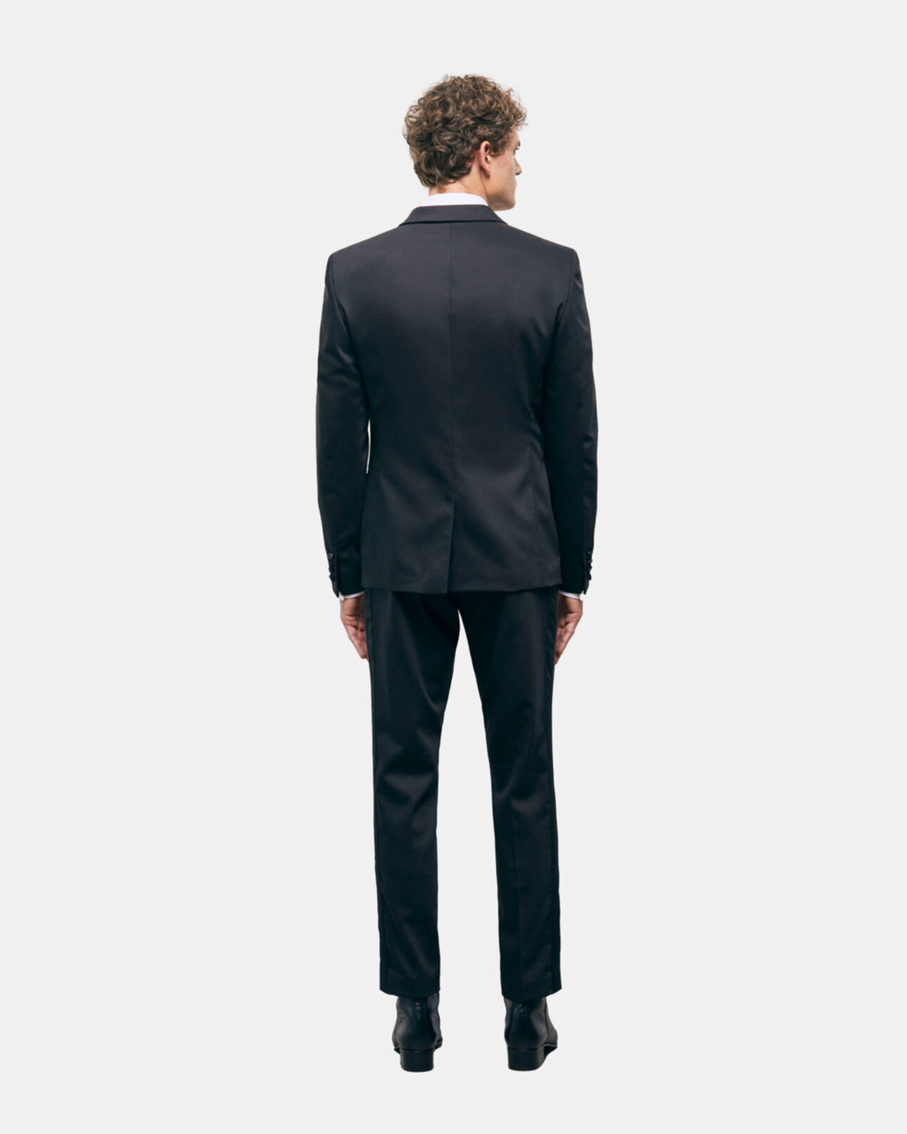 The Kooples HERREN BLACK schwarze smokingjacke aus wolle