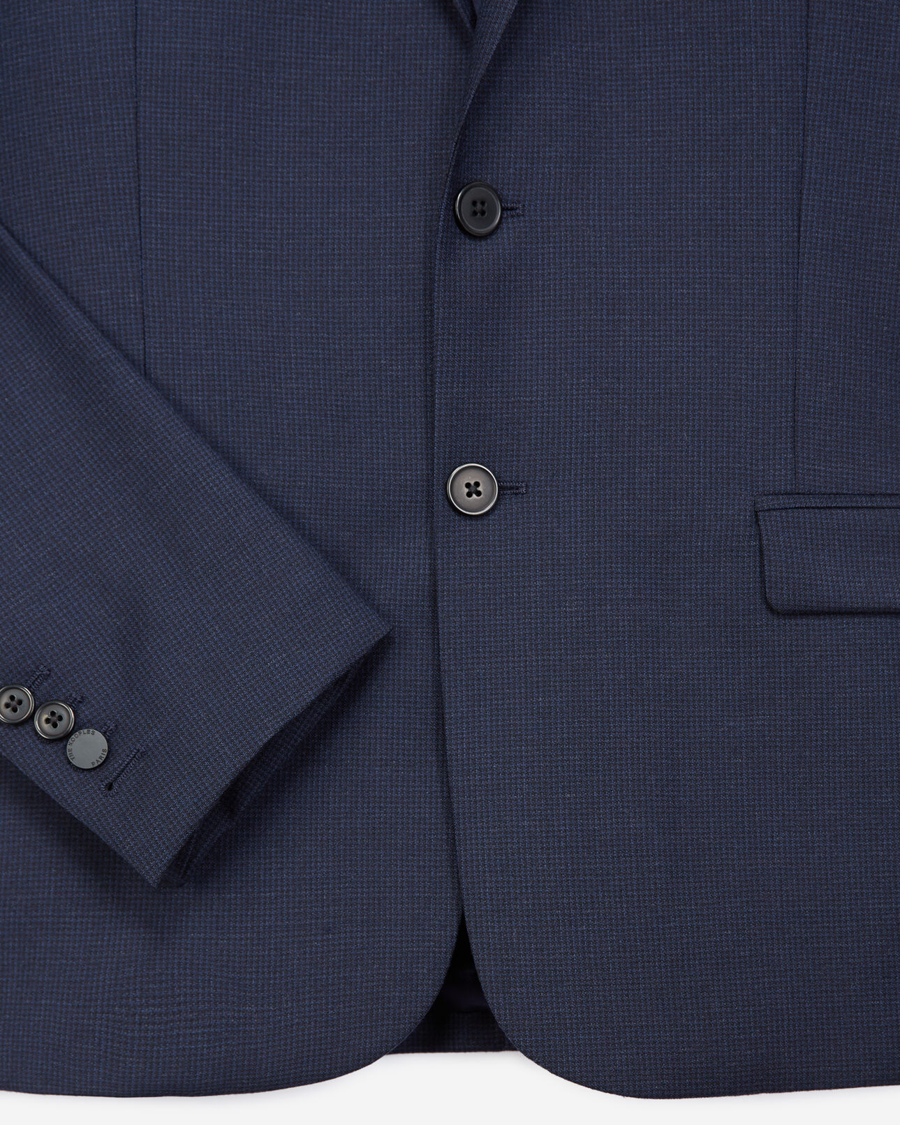 The Kooples MEN NAVY navy blue formal jacket with motif