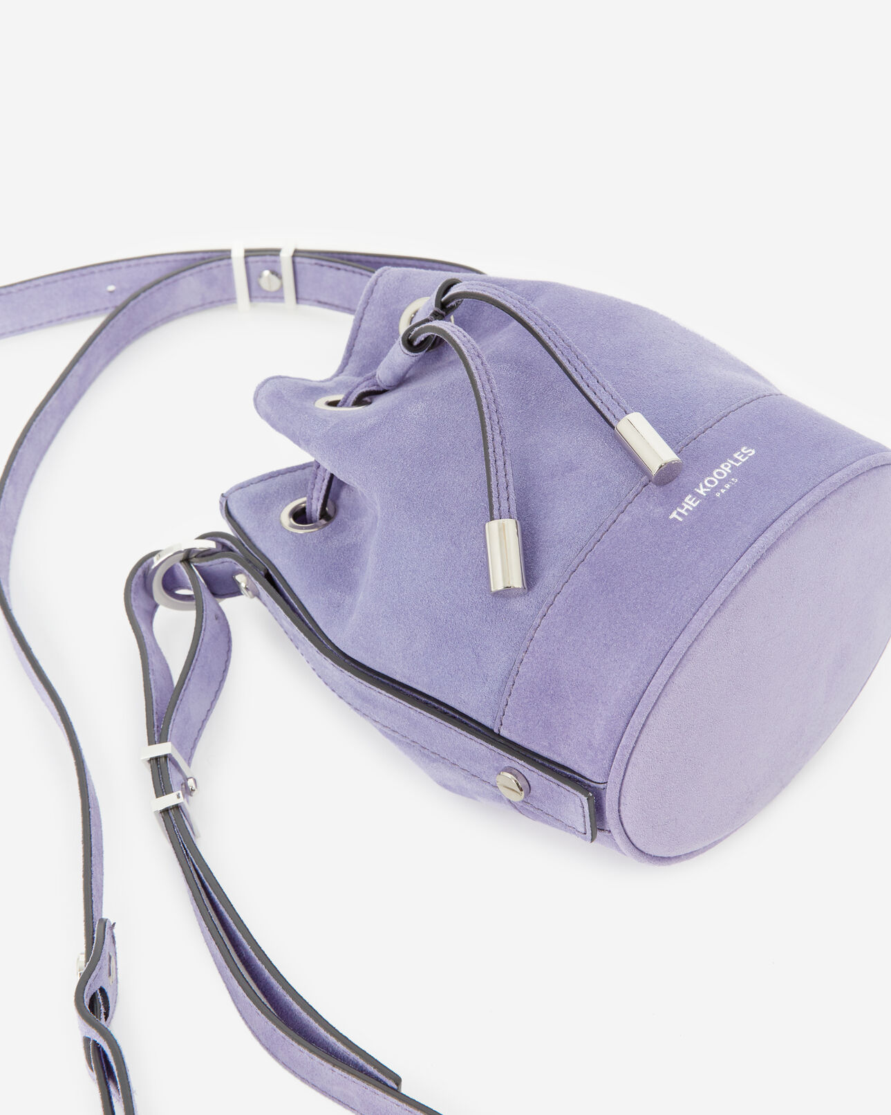 The Kooples FEMME VIOLET sac small tina en cuir lilas