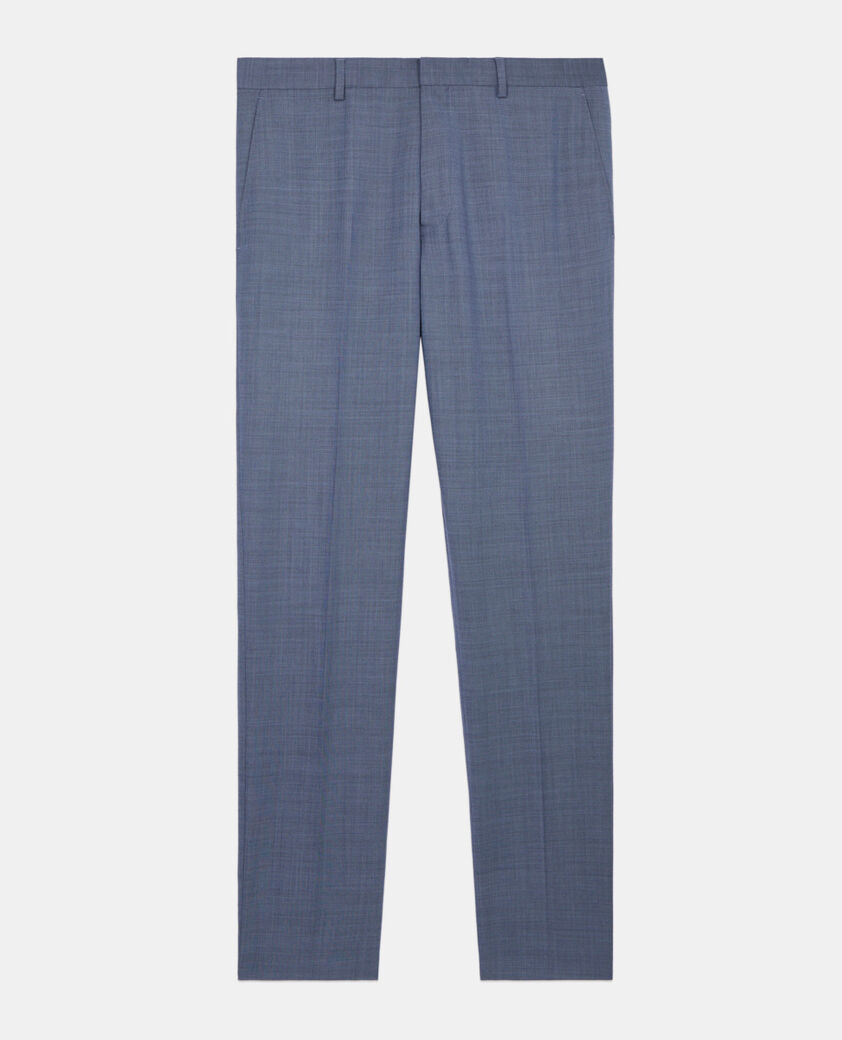 The Kooples MEN BLUE light blue wool suit trousers
