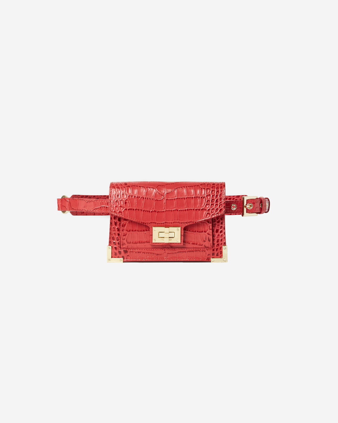 The Kooples WOMEN RED red emily fanny pack