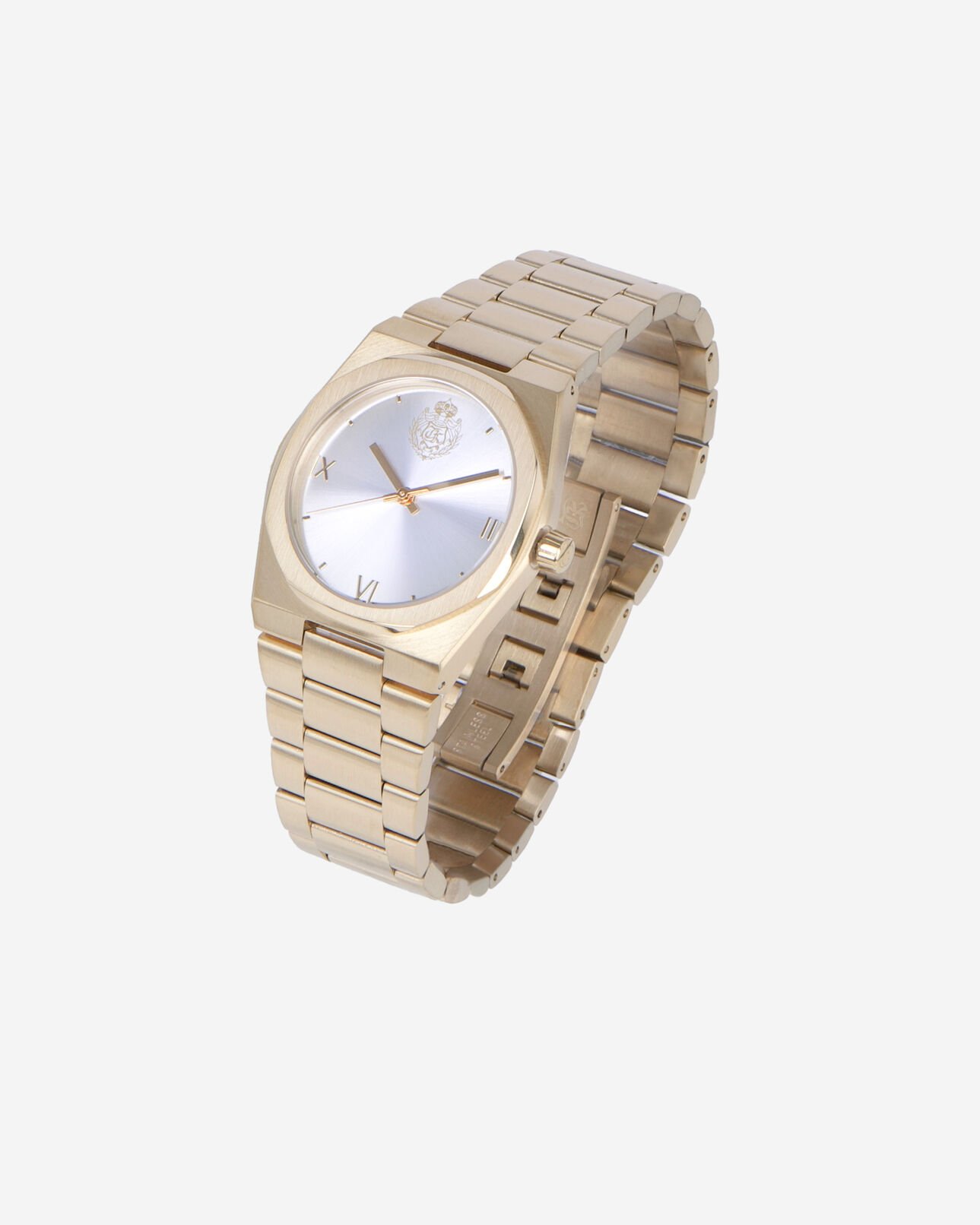The Kooples MIXED GOLD watch with golden coat of arms