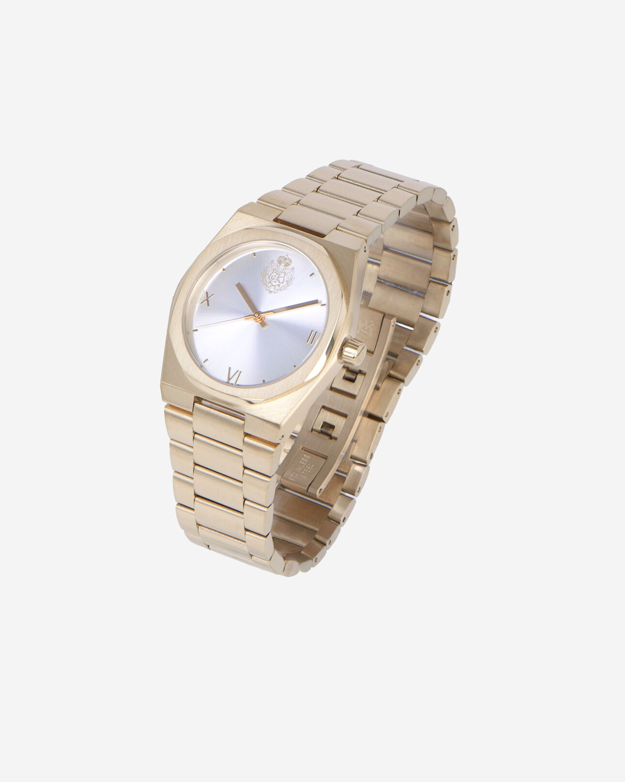 The Kooples MIXED GOLD watch with golden coat of arms