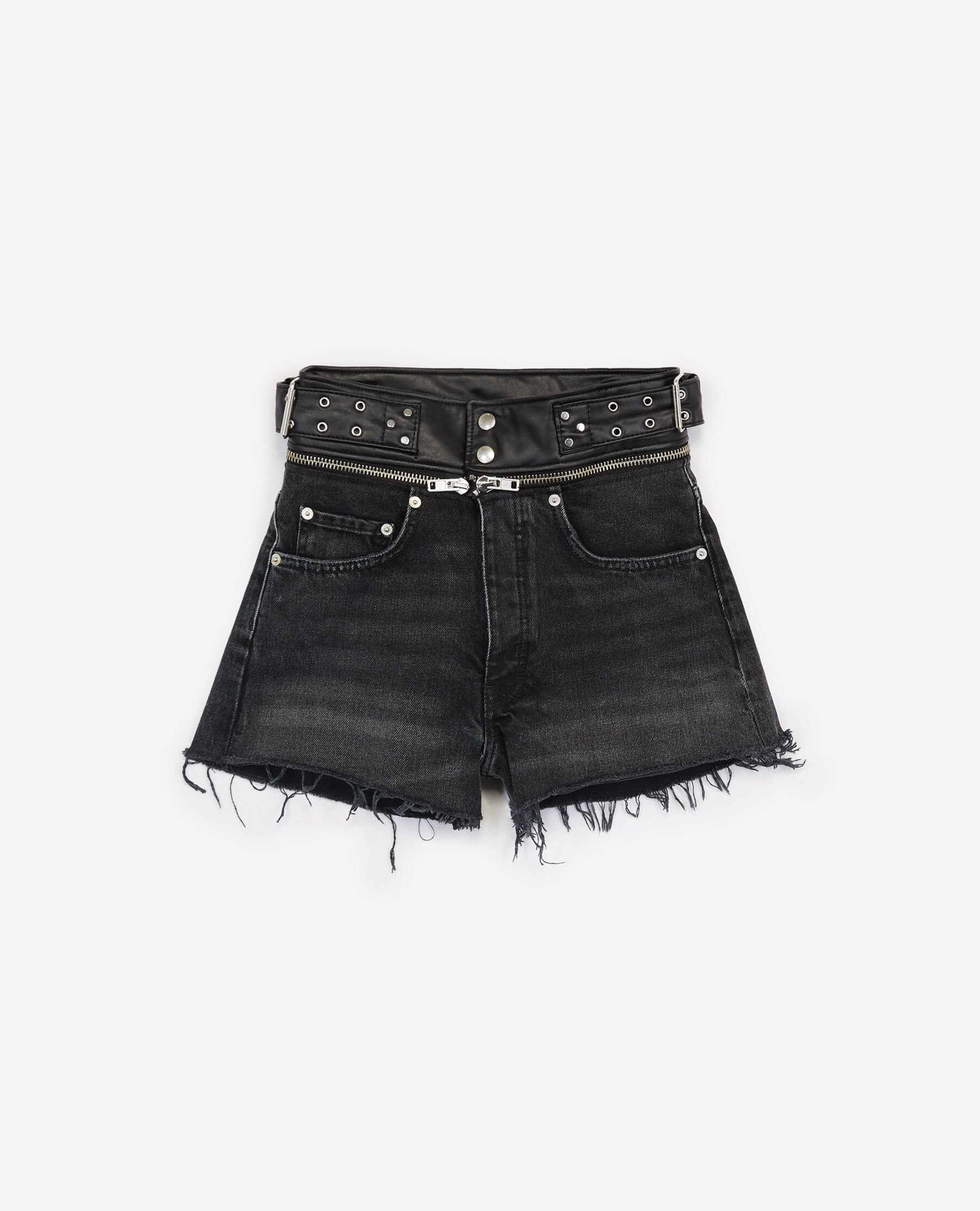 Black shorts ripped hotsell