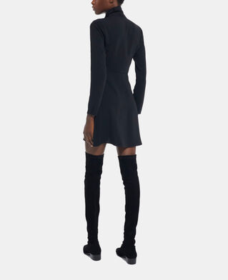 The Kooples WOMEN BLACK short black dress