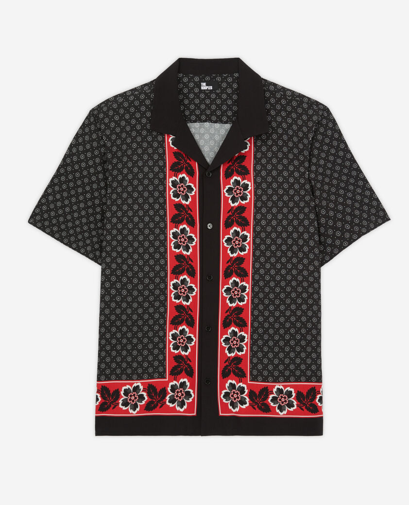 The Kooples H BLACK printed shirt