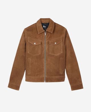 The Kooples HERREN CAMEL wildlederjacke camel