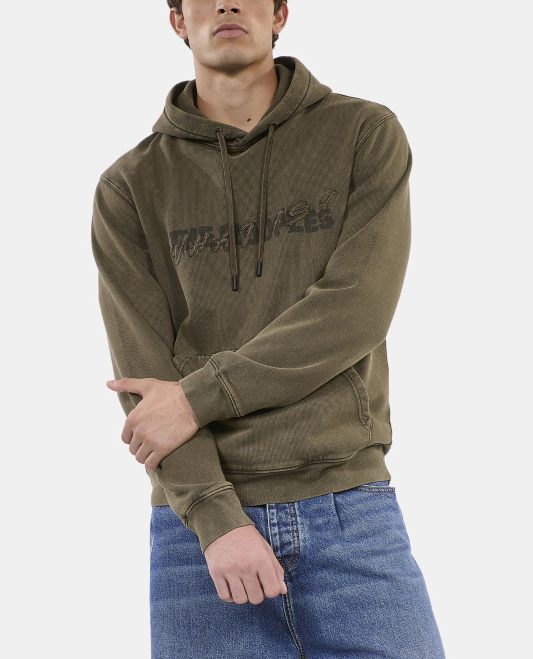 Khaki What is hoodie, KAKI, hi-res image number null