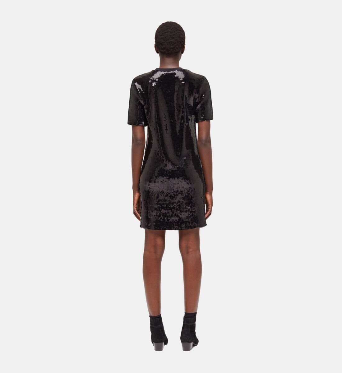 The Kooples short black sequin dress an absolute essential this season Discover our selection of women s ready to wear on the website and in store