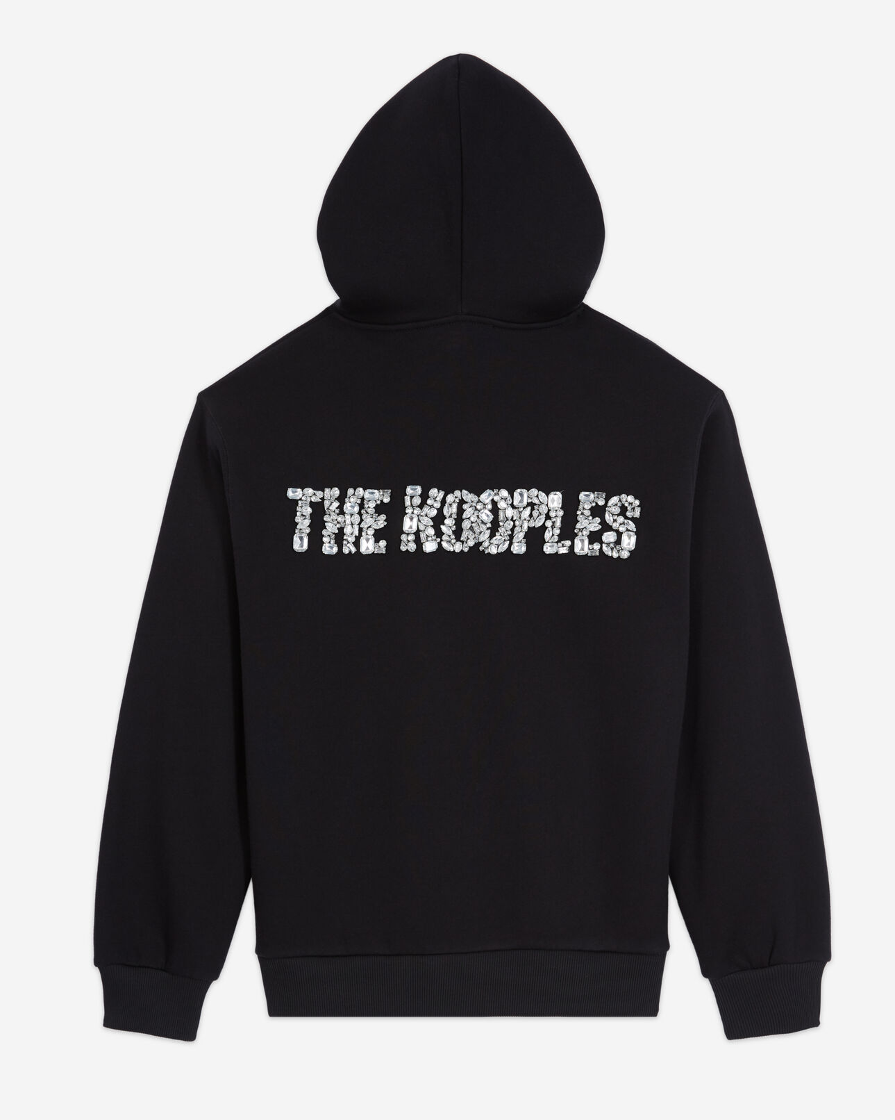 The Kooples WOMEN BLACK black logo sweatshirt